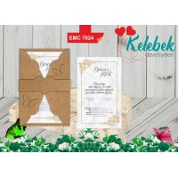 1000 Adet Davetiye EMC 7024