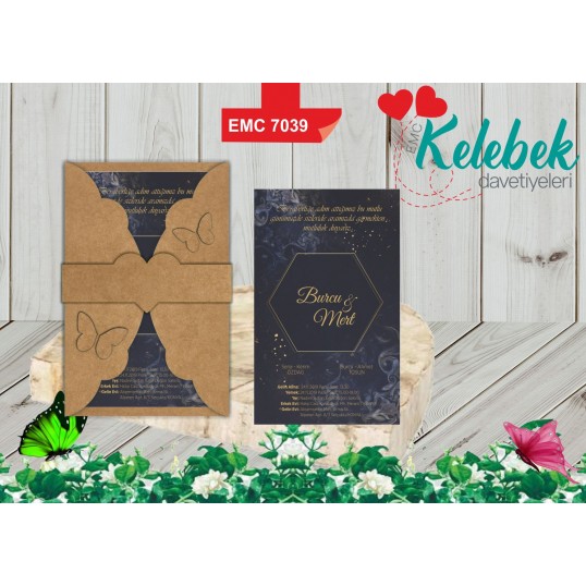 1000 Adet Davetiye EMC 7039