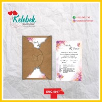 1000 Adet Davetiye EMC 6017