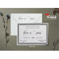 MCK 1254 Davetiye
